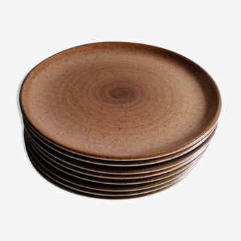 Assiettes plates