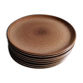 Assiettes plates