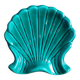 Emerald green seashell trinket dish