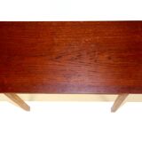 Table de chevet en teck, Glas & Trä , Suède, 1960