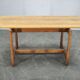 1960s Czech Coffee Table in Solid Oak by Krásná Jizba