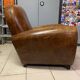 Fauteuil club cuir