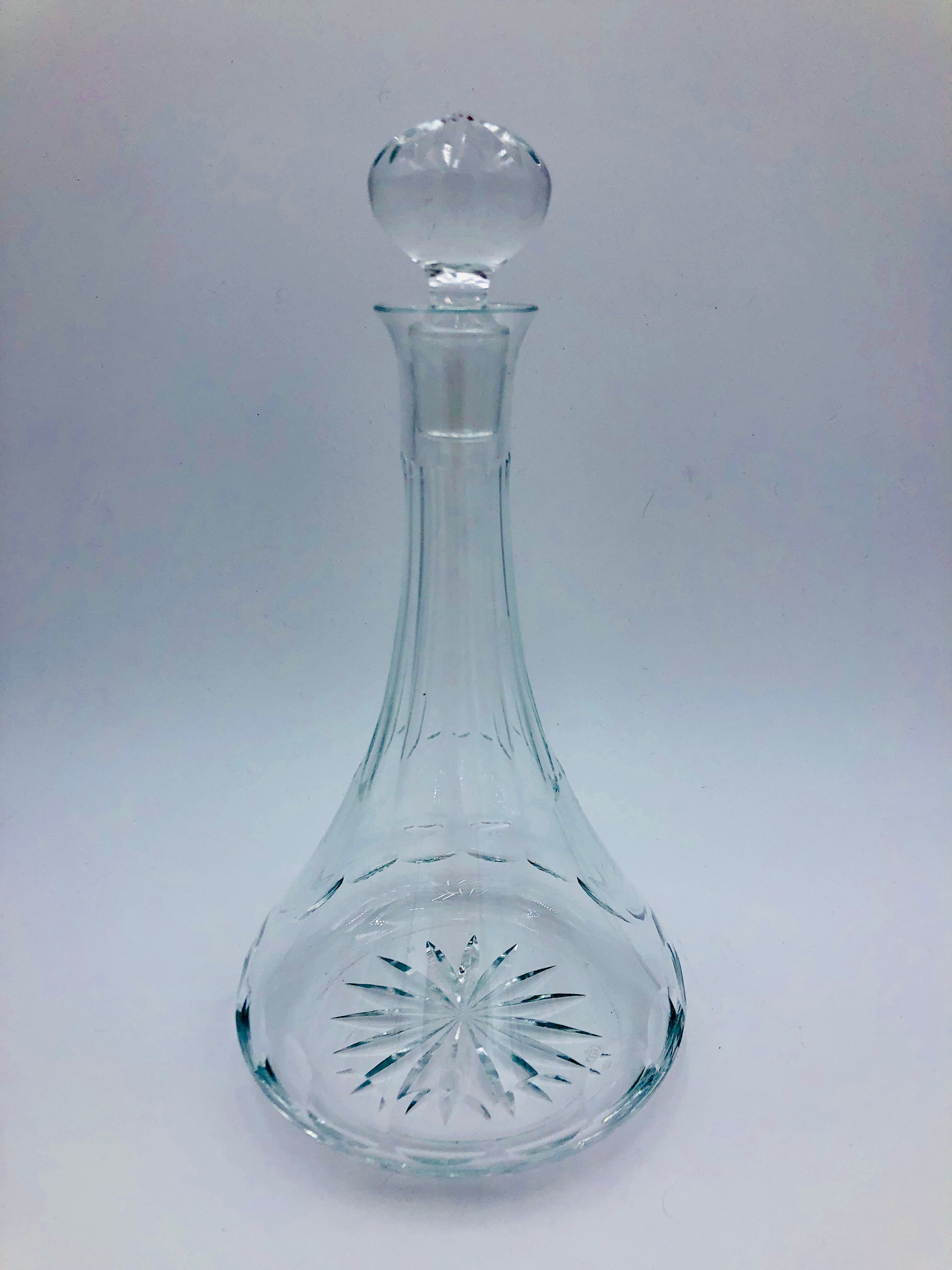 Crystal decanter Val Saint Lambert