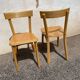 Duo chaise bistrot baumann 80