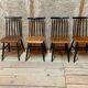 1950s set of 4 chairs