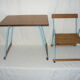 Table and chair child of the 50s