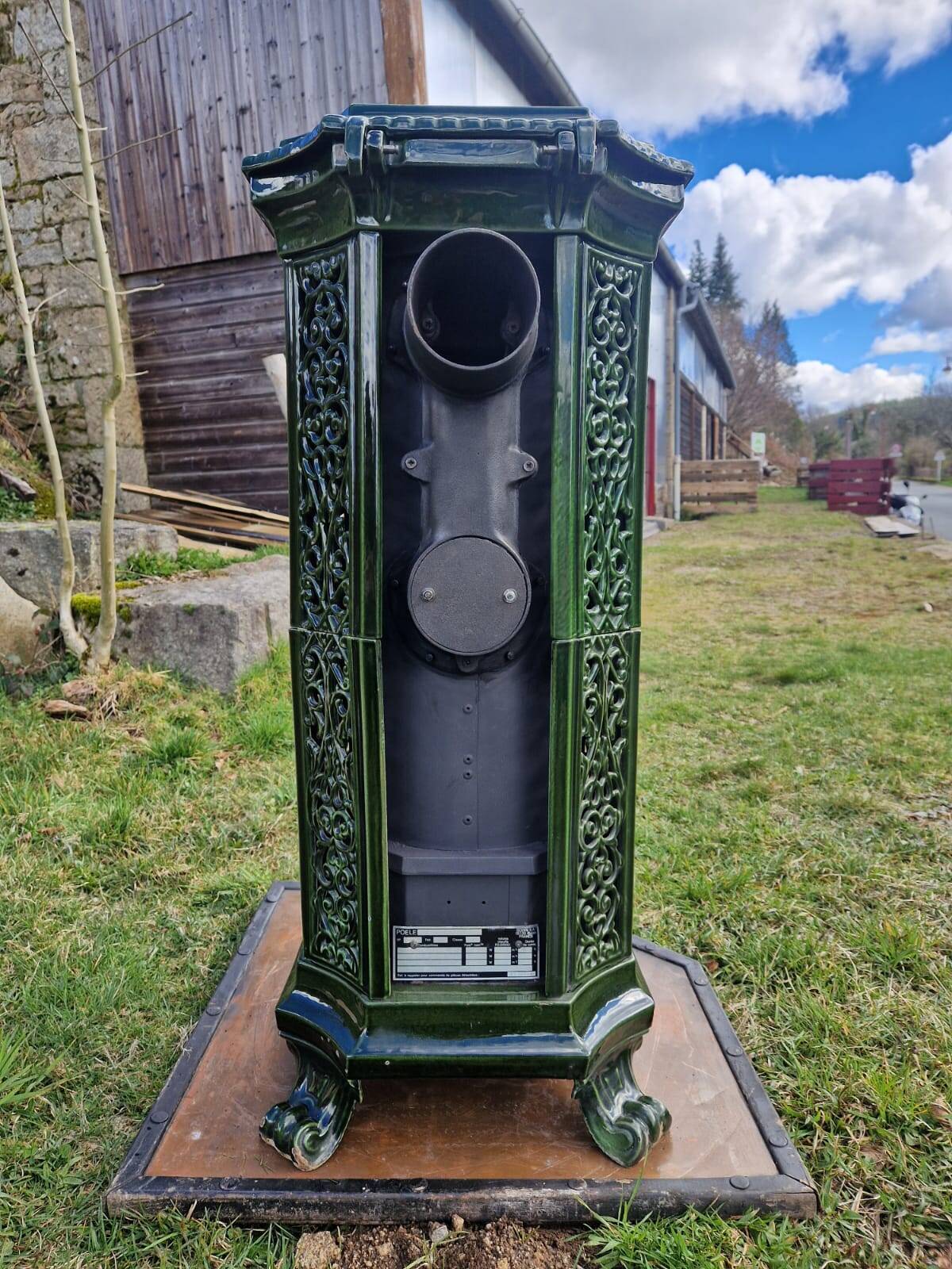 Godin wood stove "Belle époque"
