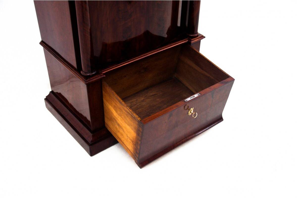 Antique chest of drawers - post, Northern Europe, circa 1850.