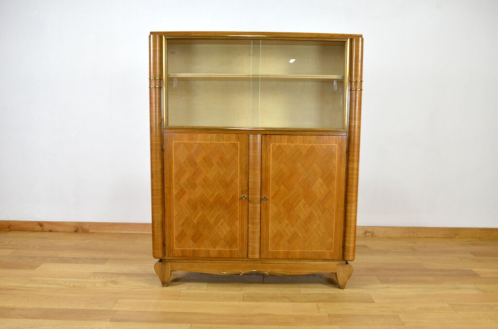 Vitrine bibliothèque Art-Déco 1930 / 1940