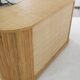 Commode « feuilles » en rotin