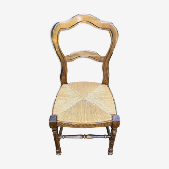 Set of 5 baumann rustic chairs