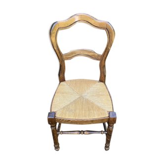 Set of 5 baumann rustic chairs