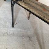 Vintage school bench