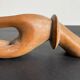 Sculpture main en bois
