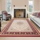 Tapis persan beige rouge noir 310X430 cm