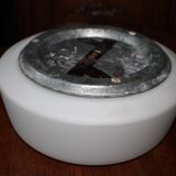Set of 2 opaline ceiling lights from wila vintage
