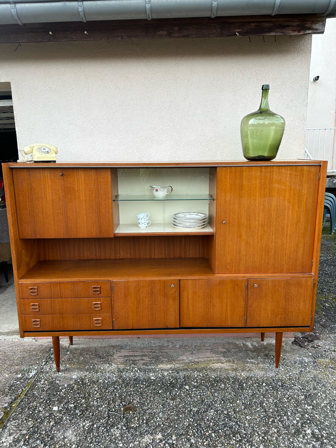 Vintage Scandinavian footwalk compass