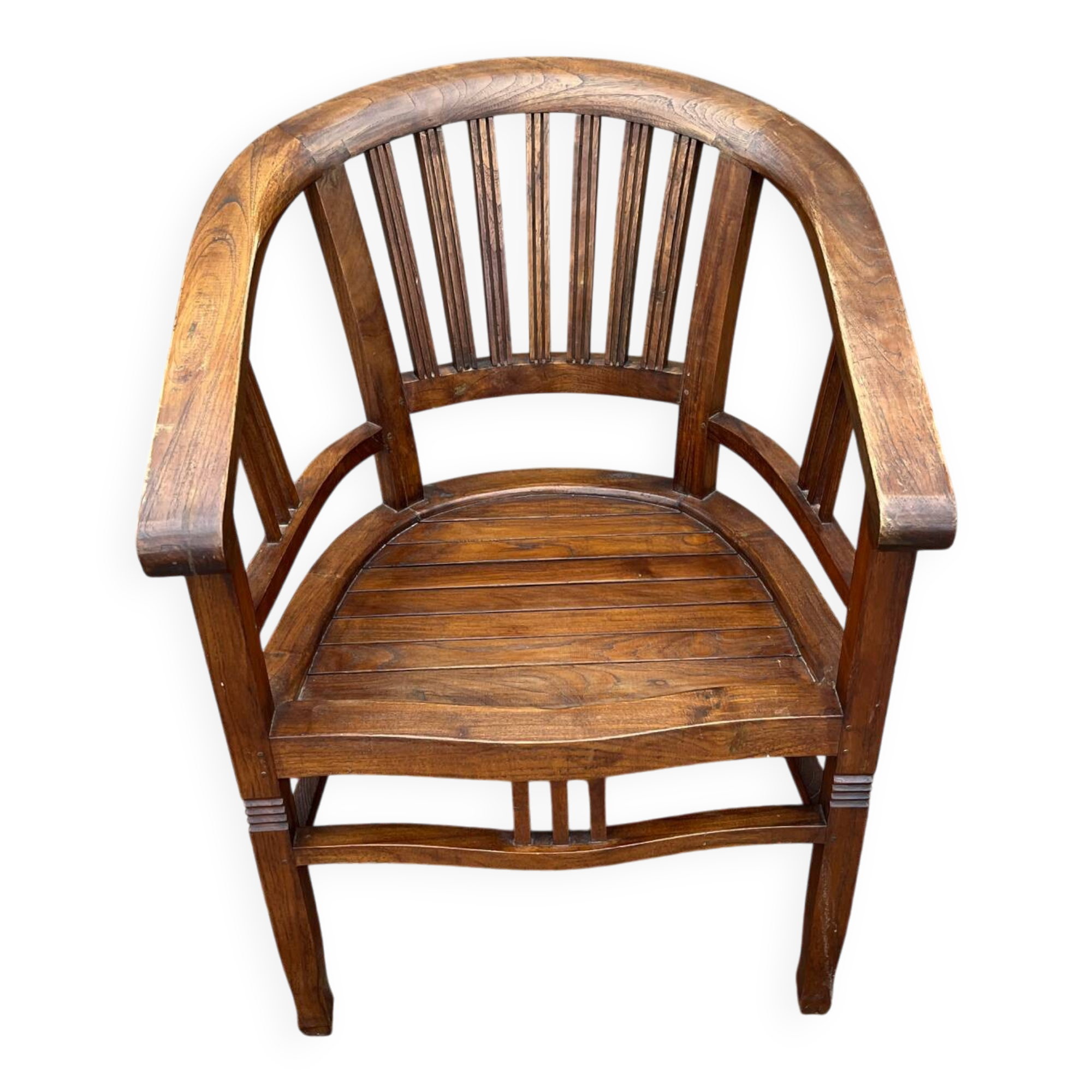 Wooden armchair
