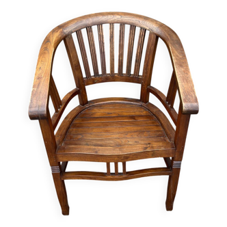 Wooden armchair