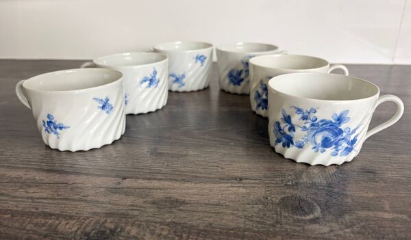 6 tasses Haviland Limoges