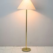 Lampadaire vintage avec base en or