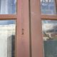 4 Art Nouveau partition doors + transom