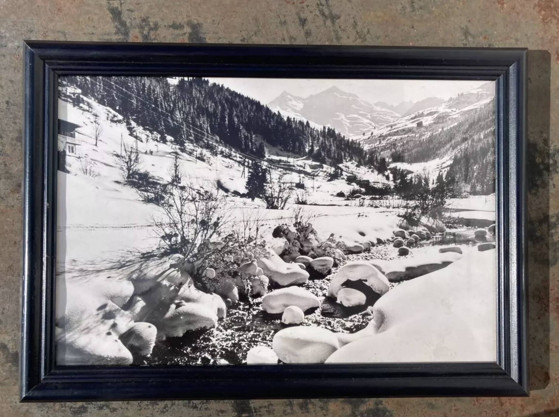 Small film landscape / snowy mountain photography