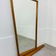 50s shelf mirror asymmetrical wood