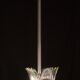 Luxury Large Size Art Decò Chandelier By Barovier e Toso, Murano Glass, 1940