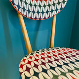 Colorful vintage chair