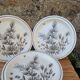 Assiettes Pinewood Grindley Angleterre années 70