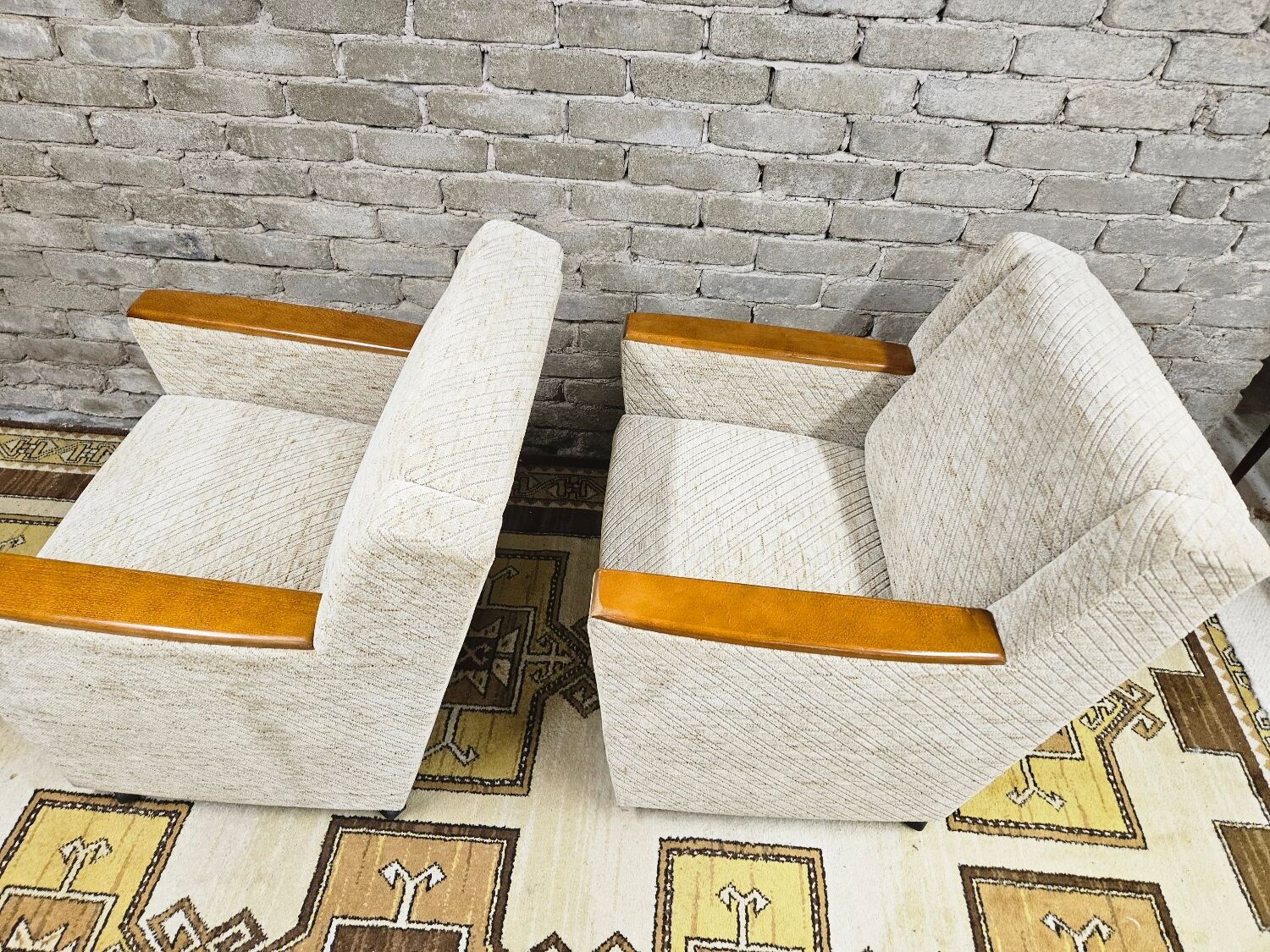 Pair of vintage armchairs