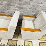 Pair of vintage armchairs