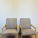 Fully restored Mid Century Armchair by Jiri Jiroutek from Czechoslovakia