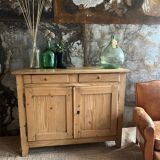 Parisian raw wood buffet