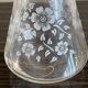 Lot decanter 3 vintage bucket glasses + 2 mismatched glasses