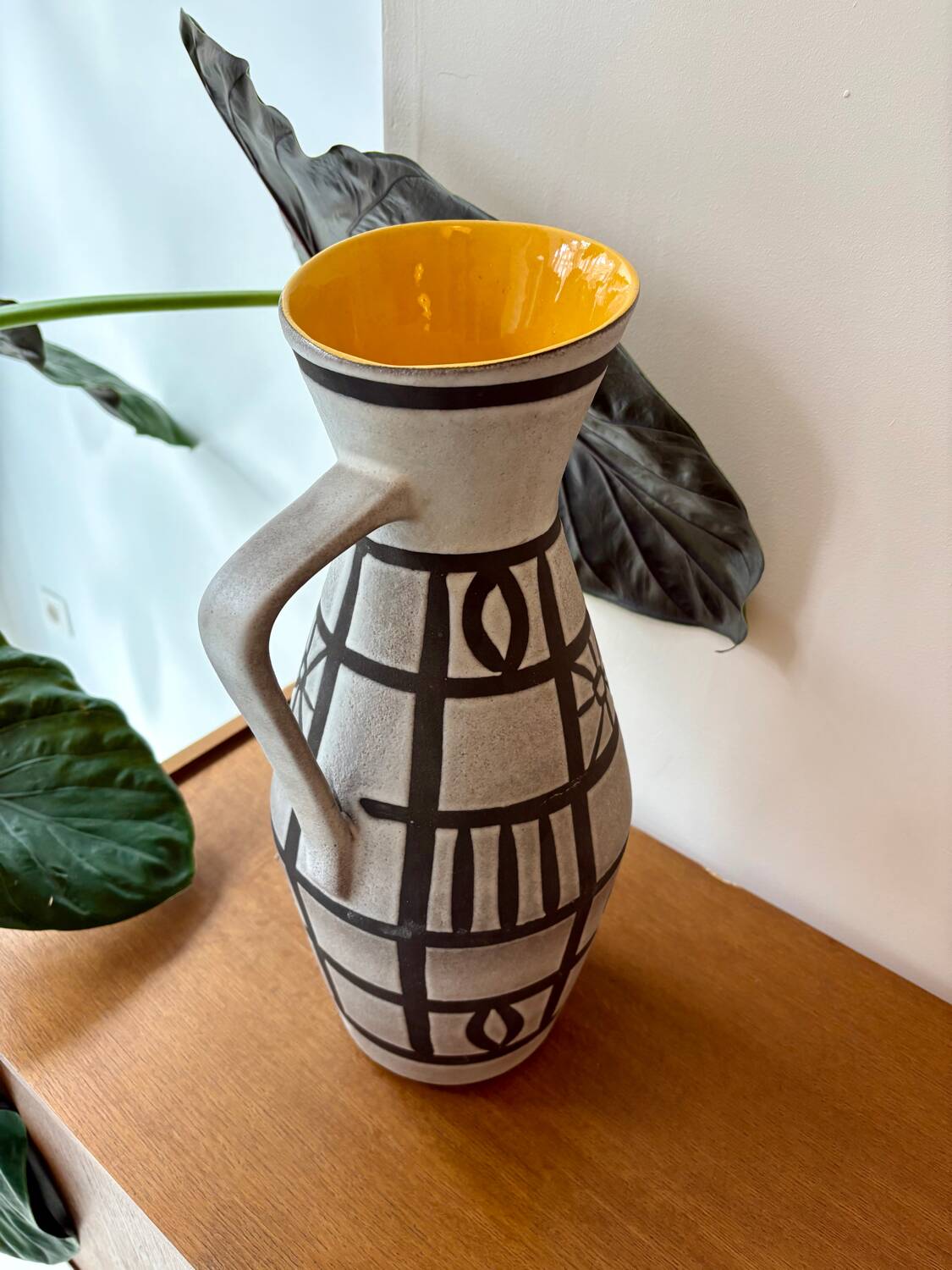 Large vase / jug bay ceramics - west germany