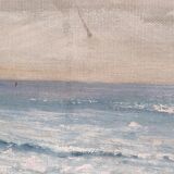 Marine painting by Malthilde Gance