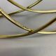 Sculptural solid brass candleholder by Harald Buchrucker Bauhaus, Germany, 1950s