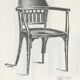 Secession office chair no. 714 by Otto Wagner for J&J Kohn