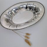 Gallia silver metal basket