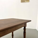 Small farmhouse table / desk in solid cherry wood