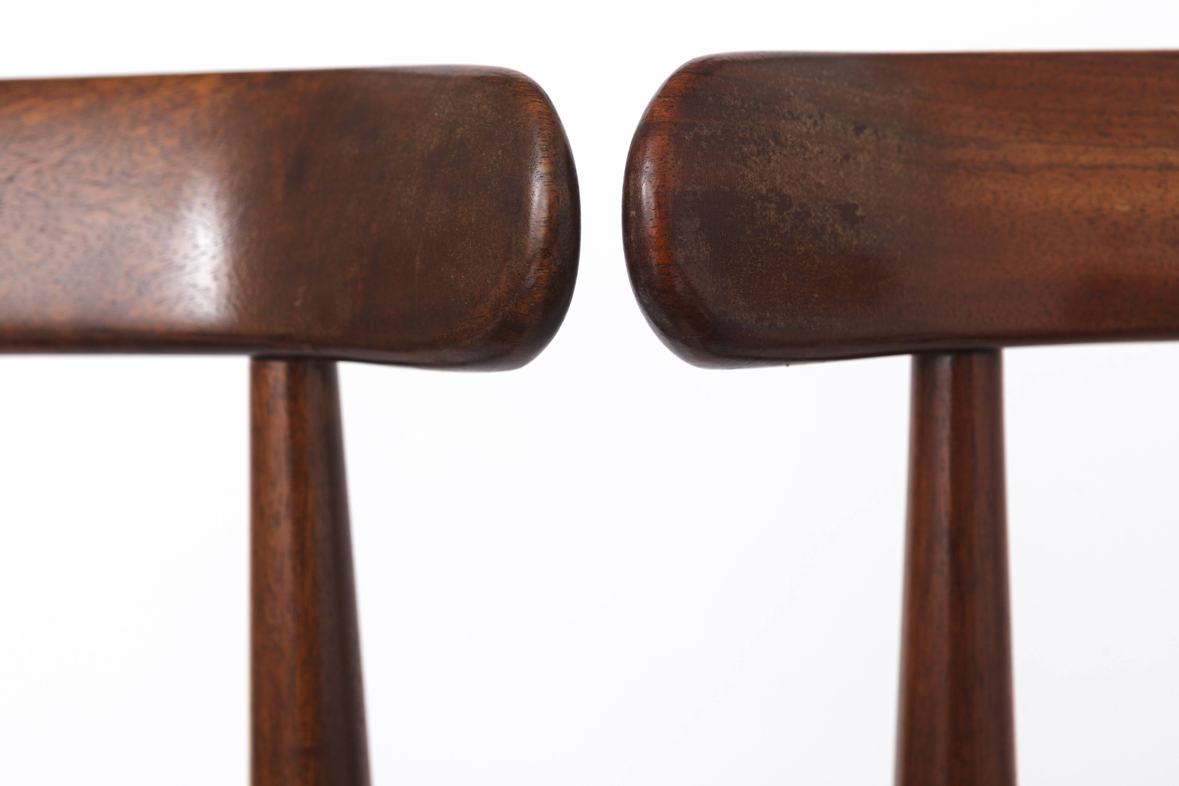 2 of 6 Vintage Chairs 1960s by Alfred Hendrickx for Belform