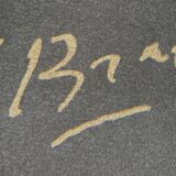 Plate after G. Braque - profile head Circé - H. de Lowenfeld