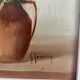 Oil painting - Still life with bouquet - signed