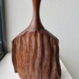 Vase Sculpture 20th Century Australian Rosewood DLG Doug Ayers