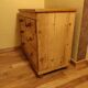 Commode 4 tiroirs en bois style anglais