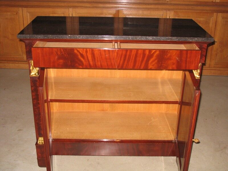 "Return from Egypt" style buffet mahogany 20th
