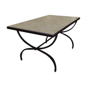 Table basse curule en