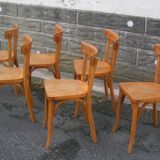 Set of 6 Baumann bistro chairs